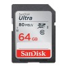 SanDisk Ultra 64GB Class 10 UHS-I SDXC Memory Card (SDSDUNC-064G-GN6IN) (80 MB/s)